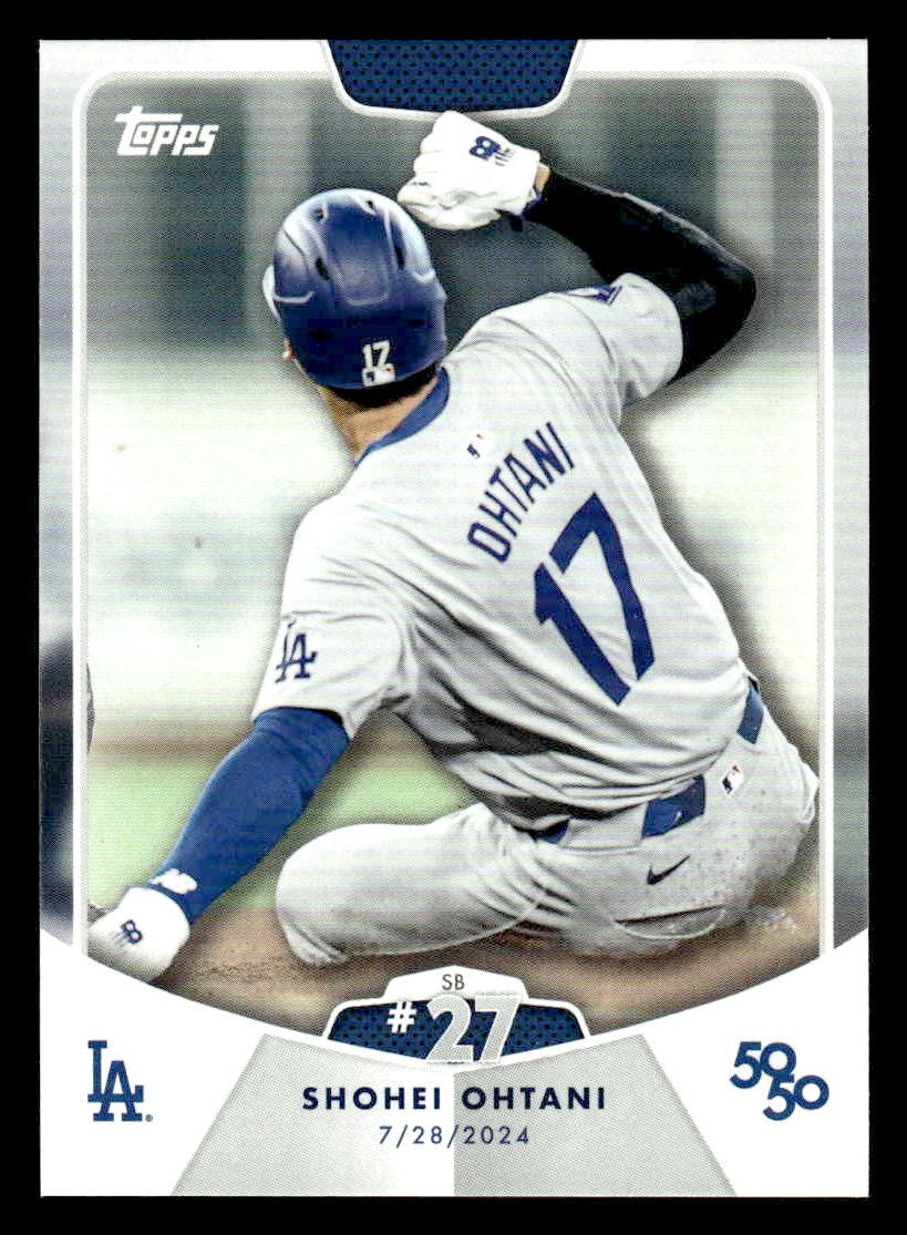 2024 Topps 50/50: Shohei Ohtani #59 Shohei Ohtani