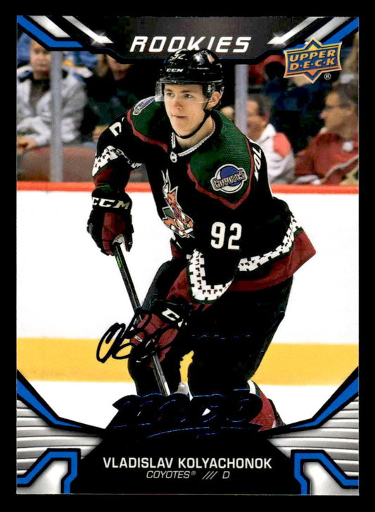 2022-23 Upper Deck MVP #231 Vladislav Kolyachonok Blue Script