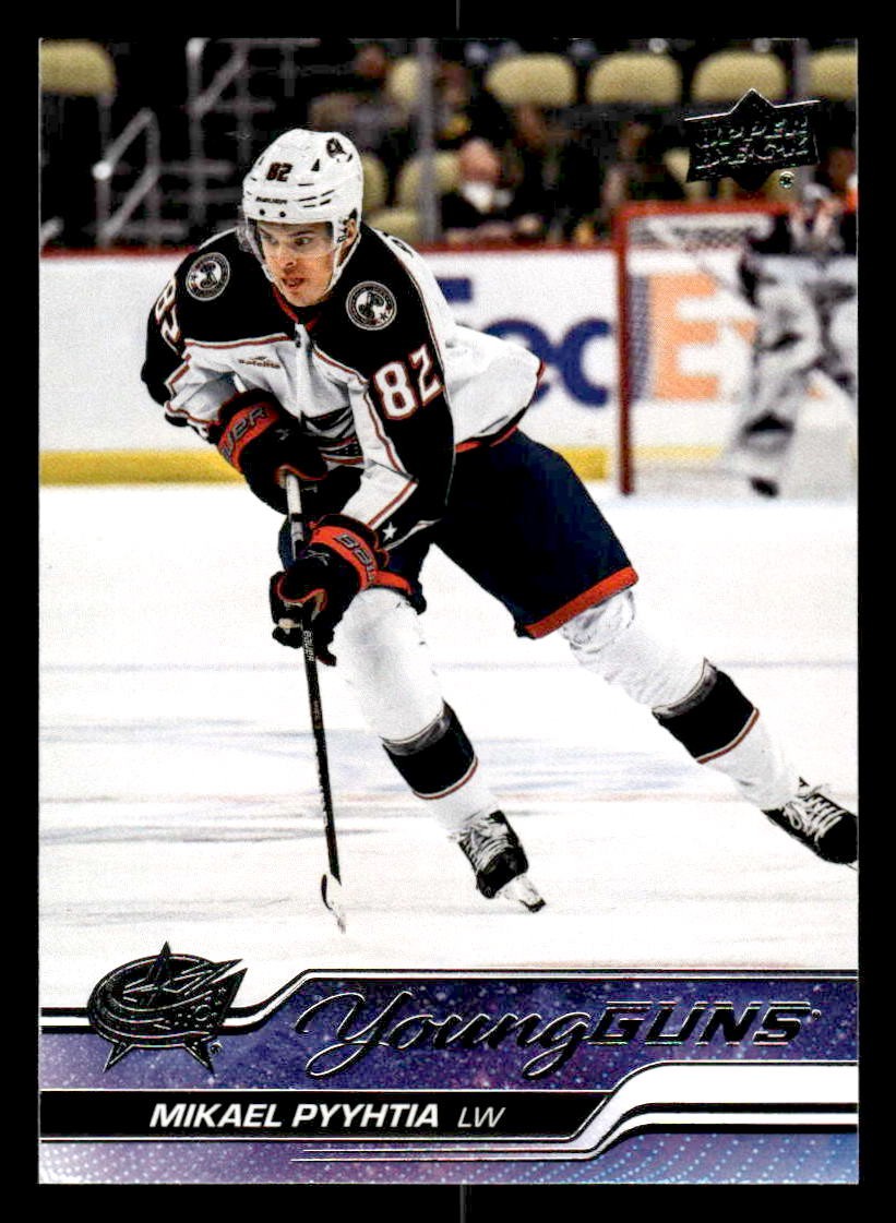 2023-24 Upper Deck #477 Mikael Pyyhtia