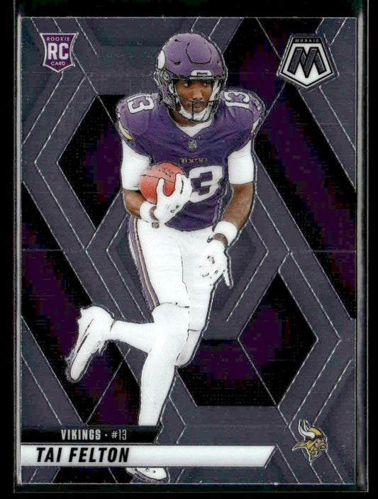2025 Panini Mosaic #329 Tai Felton