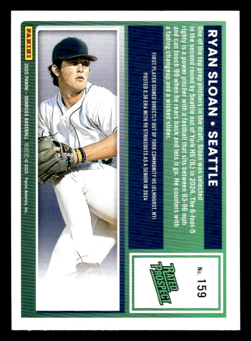 2025 Donruss #159 Ryan Sloan