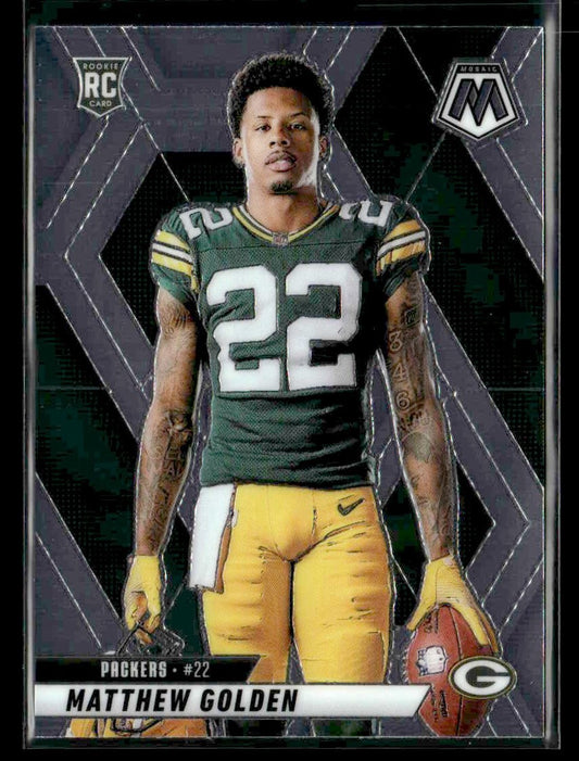 2025 Panini Mosaic #285 Matthew Golden