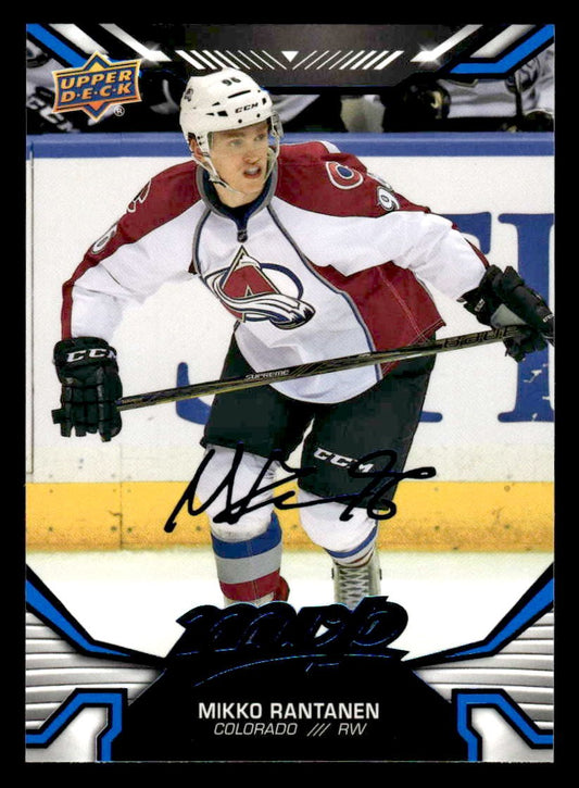 2022-23 Upper Deck MVP #16 Mikko Rantanen Blue Script