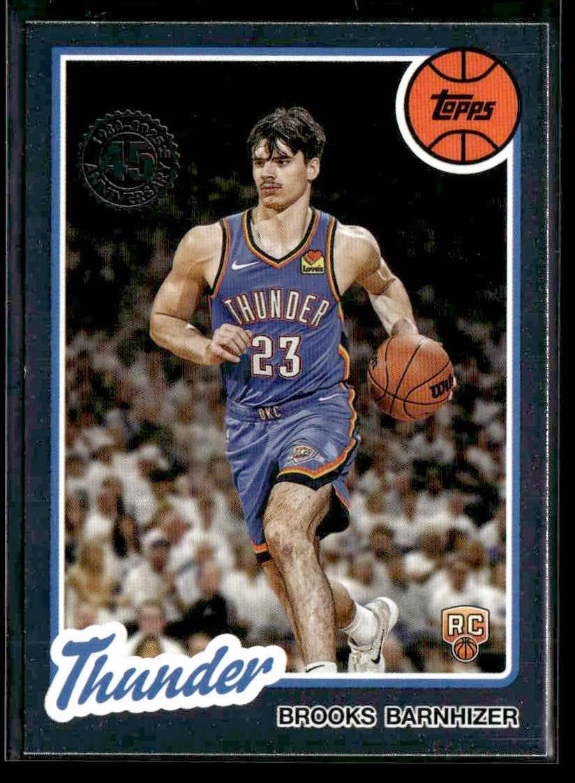 2025-26 Topps #80BK-87 Brooks Barnhizer 1980-81 Topps Basketball