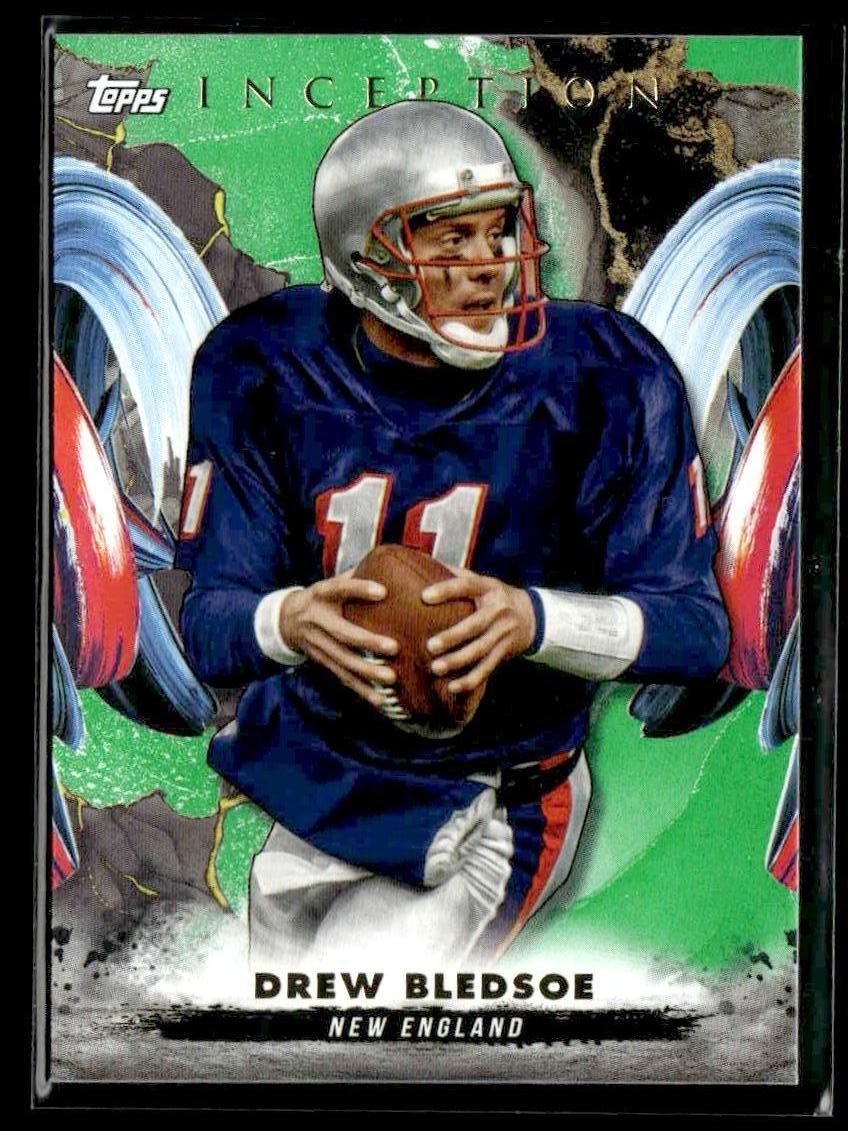 2024 Topps Inception #97 Drew Bledsoe Green