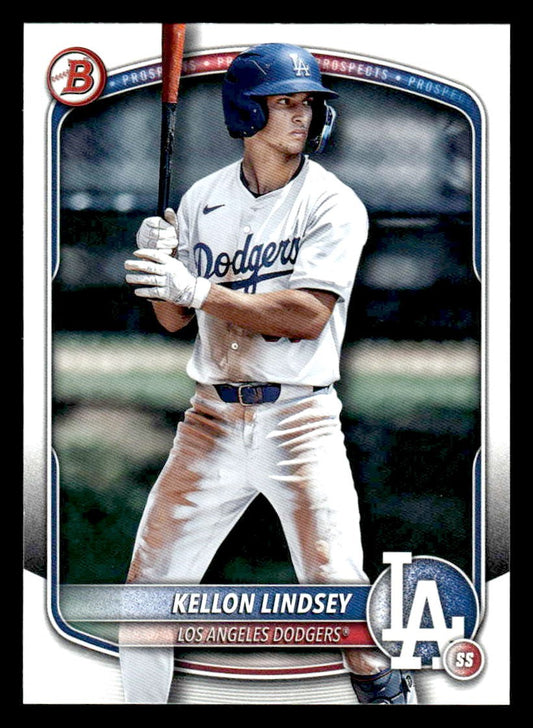 2025 Bowman #BP-137 Kellon Lindsey Prospects