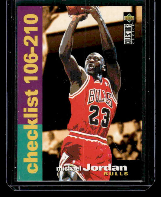 1995-96 Collector's Choice #210 Michael Jordan