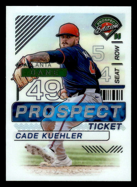2024 Panini Prospect Edition #152 Cade Kuehler Holo