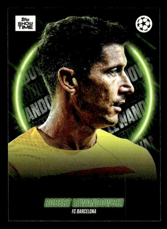 2023-24 Topps Showtime UEFA Club Competitions #NNO Robert Lewandowski