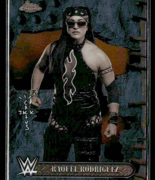 2025 Topps Chrome WWE x Cactus Jack #49 Raquel Rodriguez