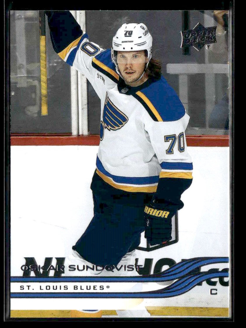 2025-26 Upper Deck #153 Oskar Sundqvist