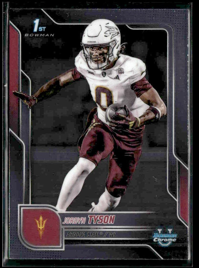 2025 Bowman University Chrome #31 Jordyn Tyson
