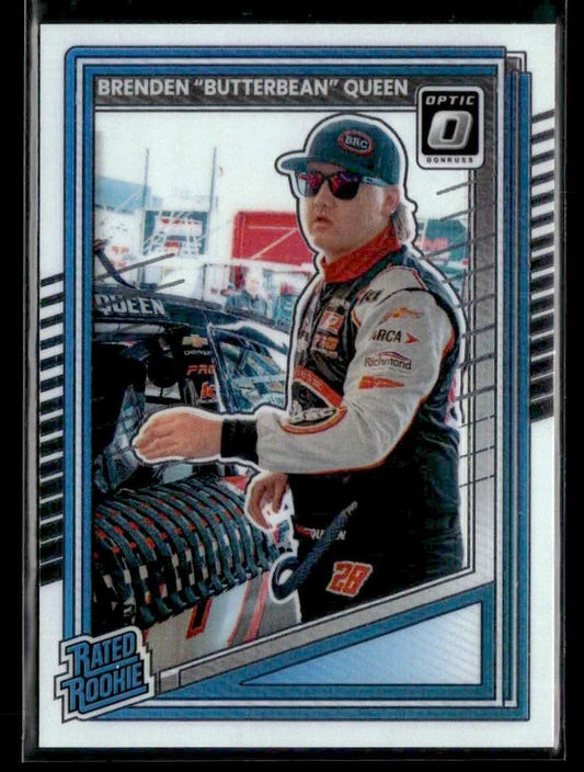2025 Donruss #95 Brenden "Butterbean" Queen Optic