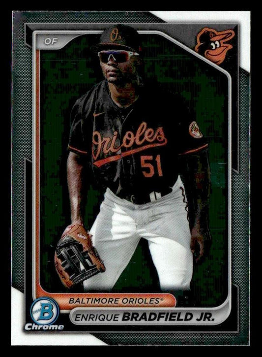 2024 Bowman #BCP-149 Enrique Bradfield Jr. Chrome Prospects