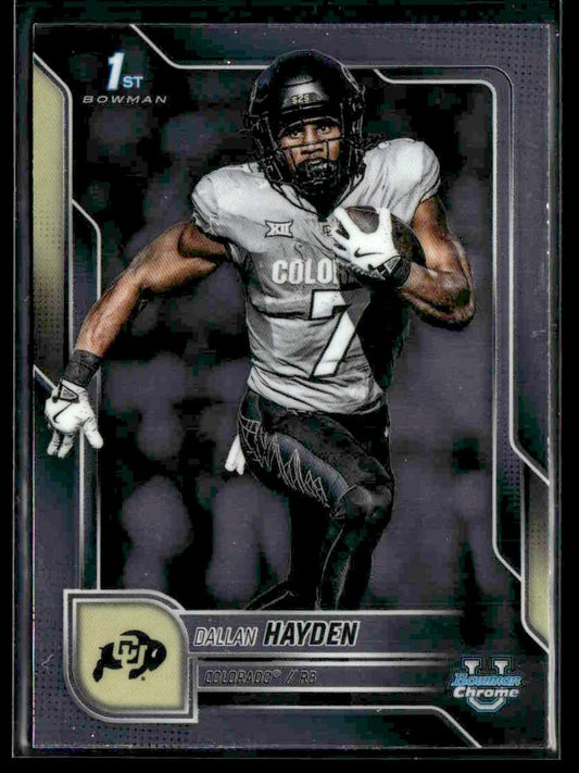 2025 Bowman University Chrome #132 Dallan Hayden