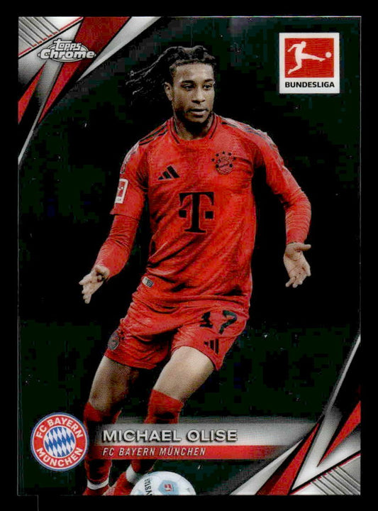 2025 Topps Chrome Bundesliga #82 Michael Olise