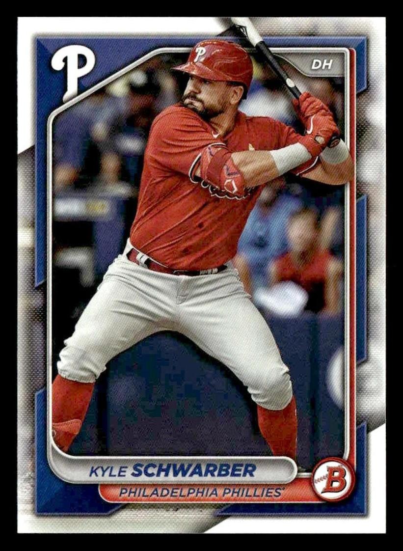 2024 Bowman #89 Kyle Schwarber