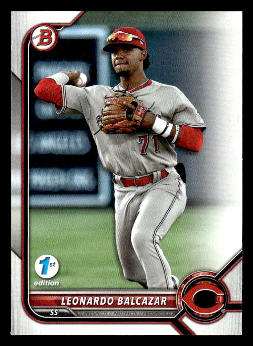 2022 Bowman Draft #BD-91 Leonardo Balcazar