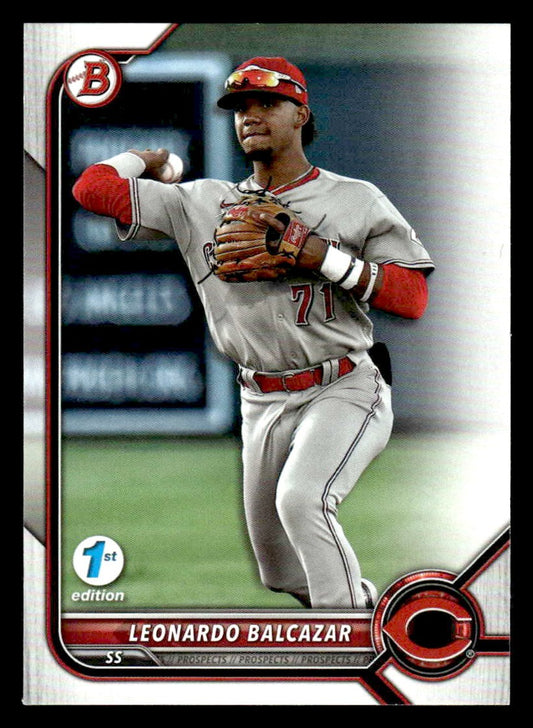 2022 Bowman Draft #BD-91 Leonardo Balcazar