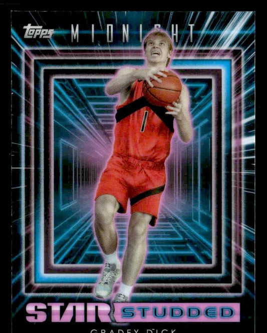 2023-24 Topps Midnight #SS-25 Gradey Dick Star Studded