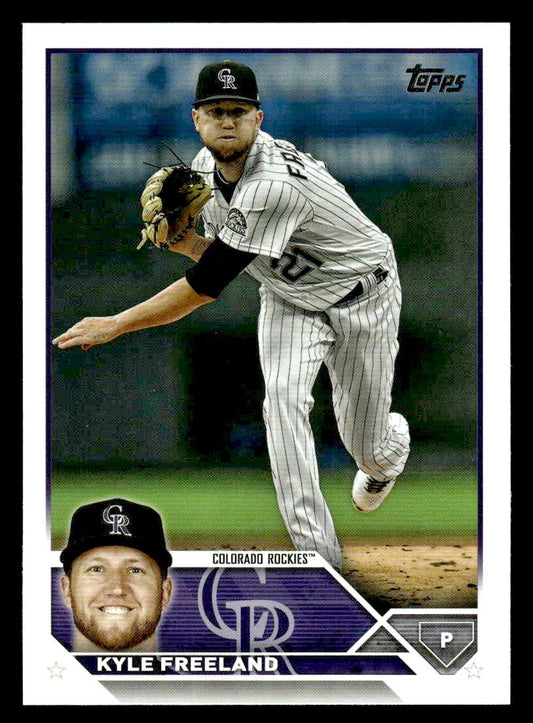 2023 Topps #348 Kyle Freeland