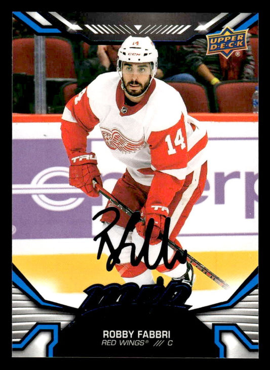 2022-23 Upper Deck MVP #161 Robby Fabbri Blue Script