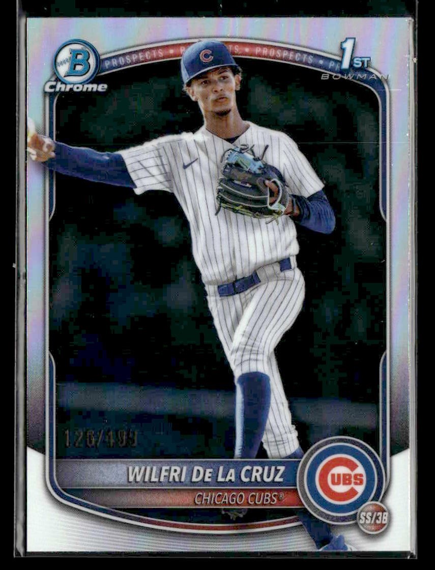 2025 Donruss Chrome #BCP-209 Wilfri De La Cruz Refractor #126/499