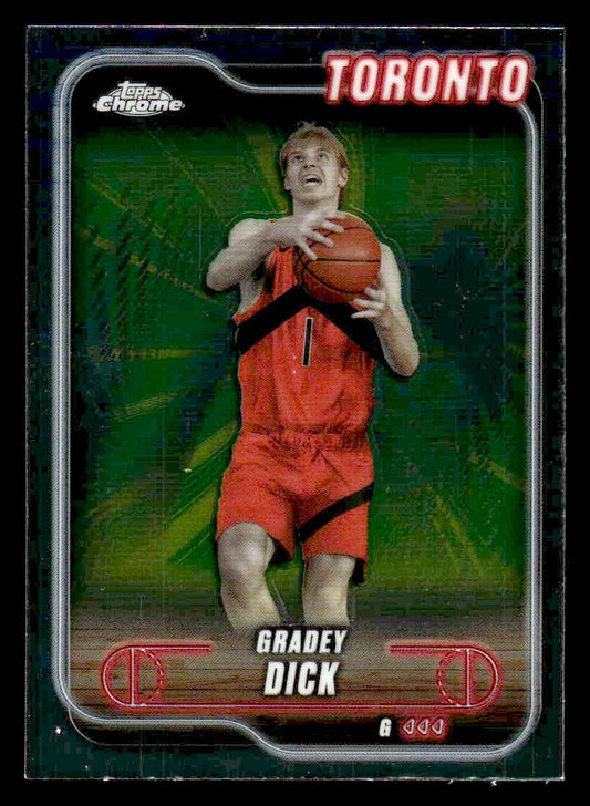 2024-25 Topps Chrome #92 Gradey Dick