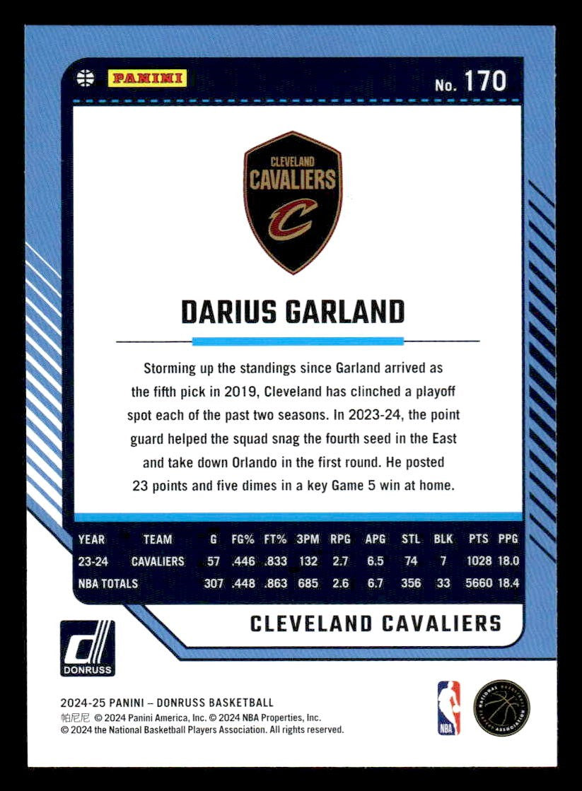 2024-25 Donruss #170 Darius Garland