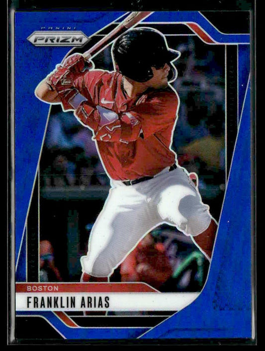 2025 Panini Prizm #10 Franklin Arias Blue Prizm #/199