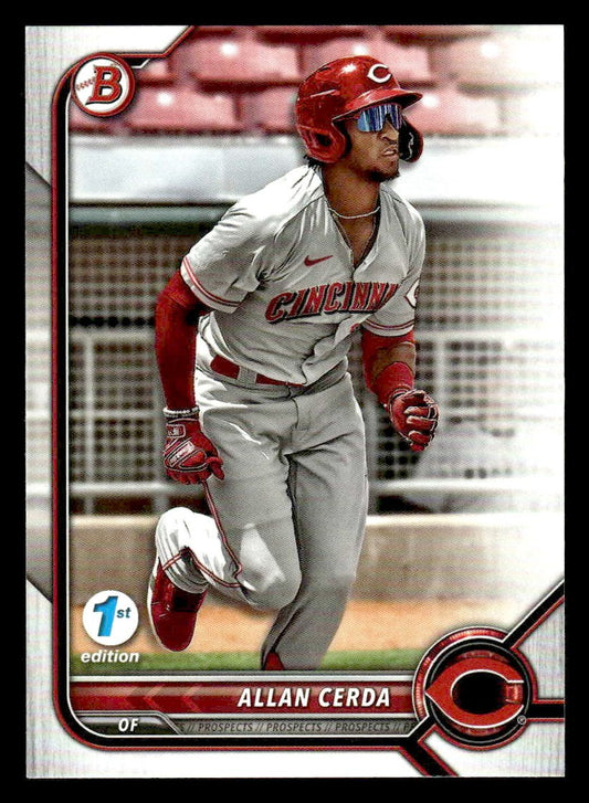 2022 Bowman Draft 1st Edition #BD-22 Allan Cerda