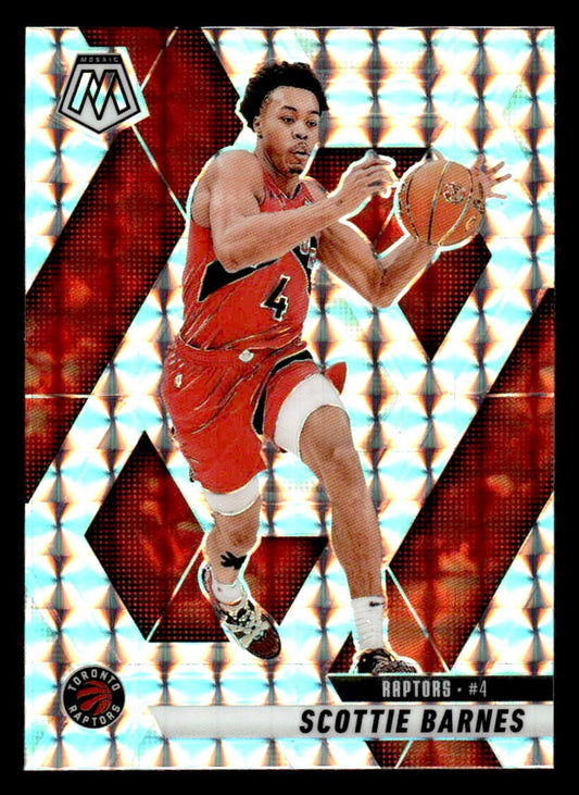 2024-25 Panini Mosaic #77 Scottie Barnes Genesis Mosaic
