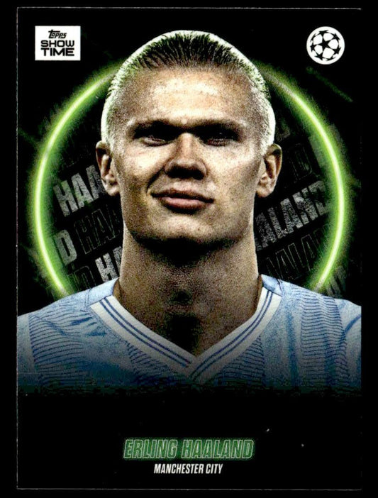 2023-24 Topps Showtime UEFA Club Competitions #NNO Erling Haaland