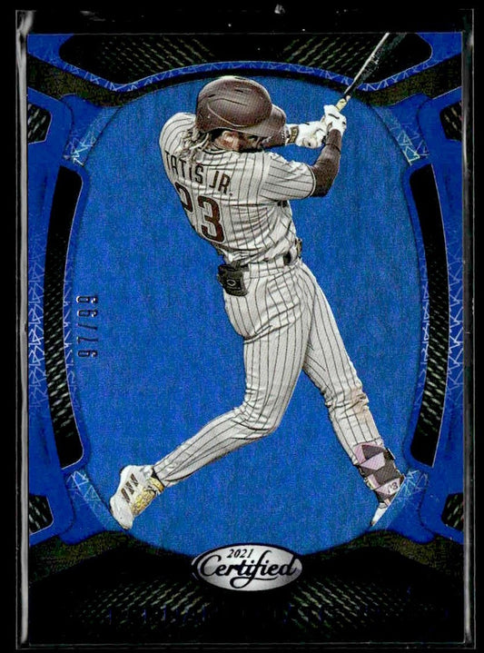 2021 Panini Chronicles #37 Fernando Tatis Jr. Certified Mirror Blue #97/99