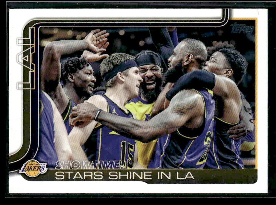 2025-26 Topps #293 Showtime!: Stars Shine in