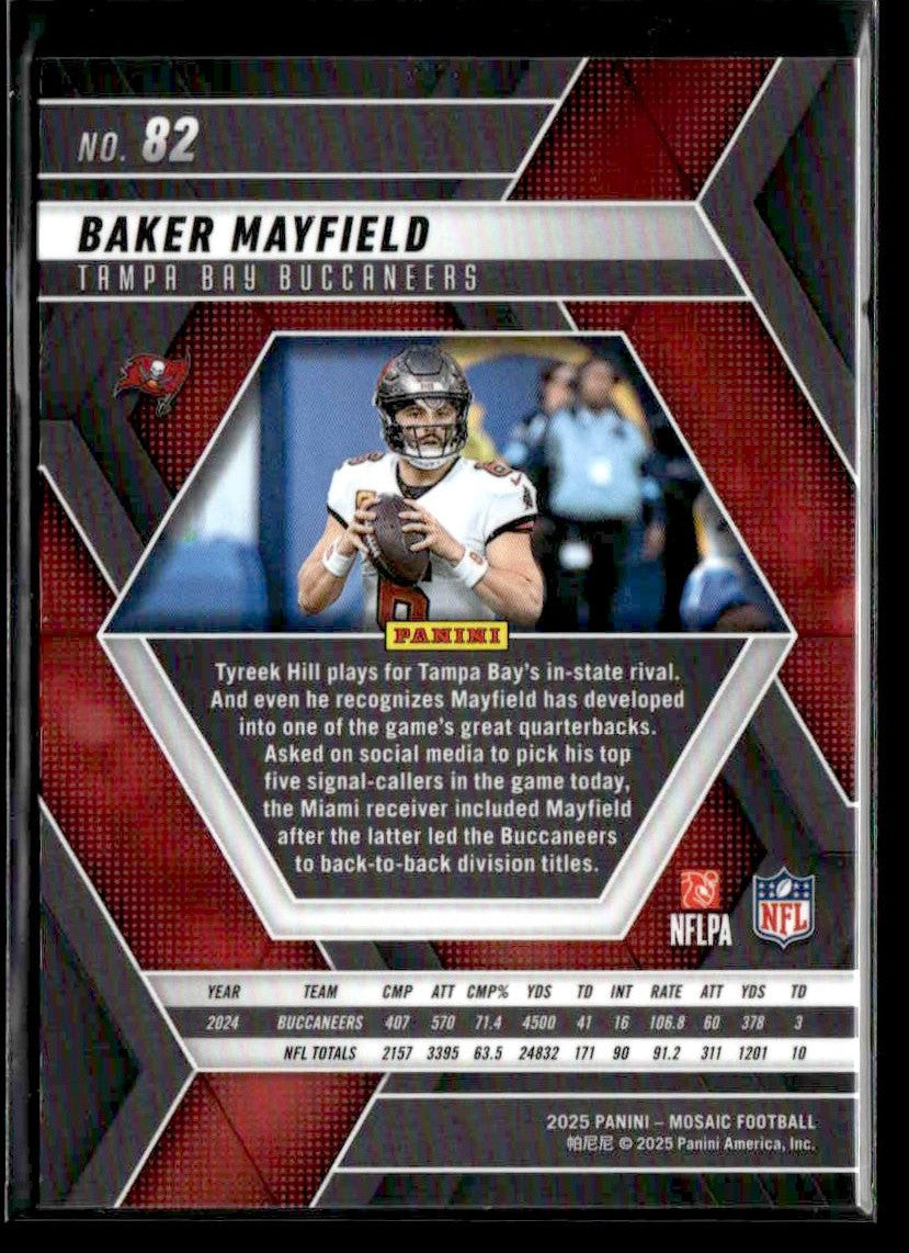 2025 Panini Mosaic #82 Baker Mayfield