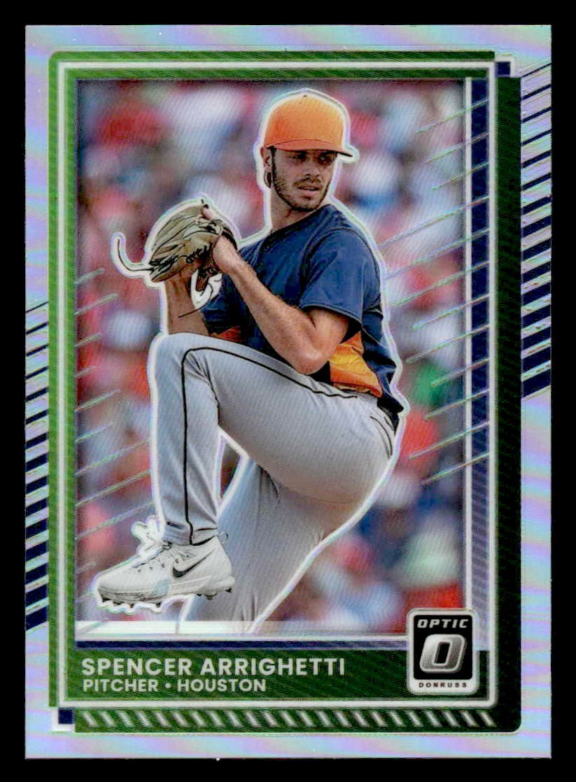 2025 Donruss #47 Spencer Arrighetti Optic Holo