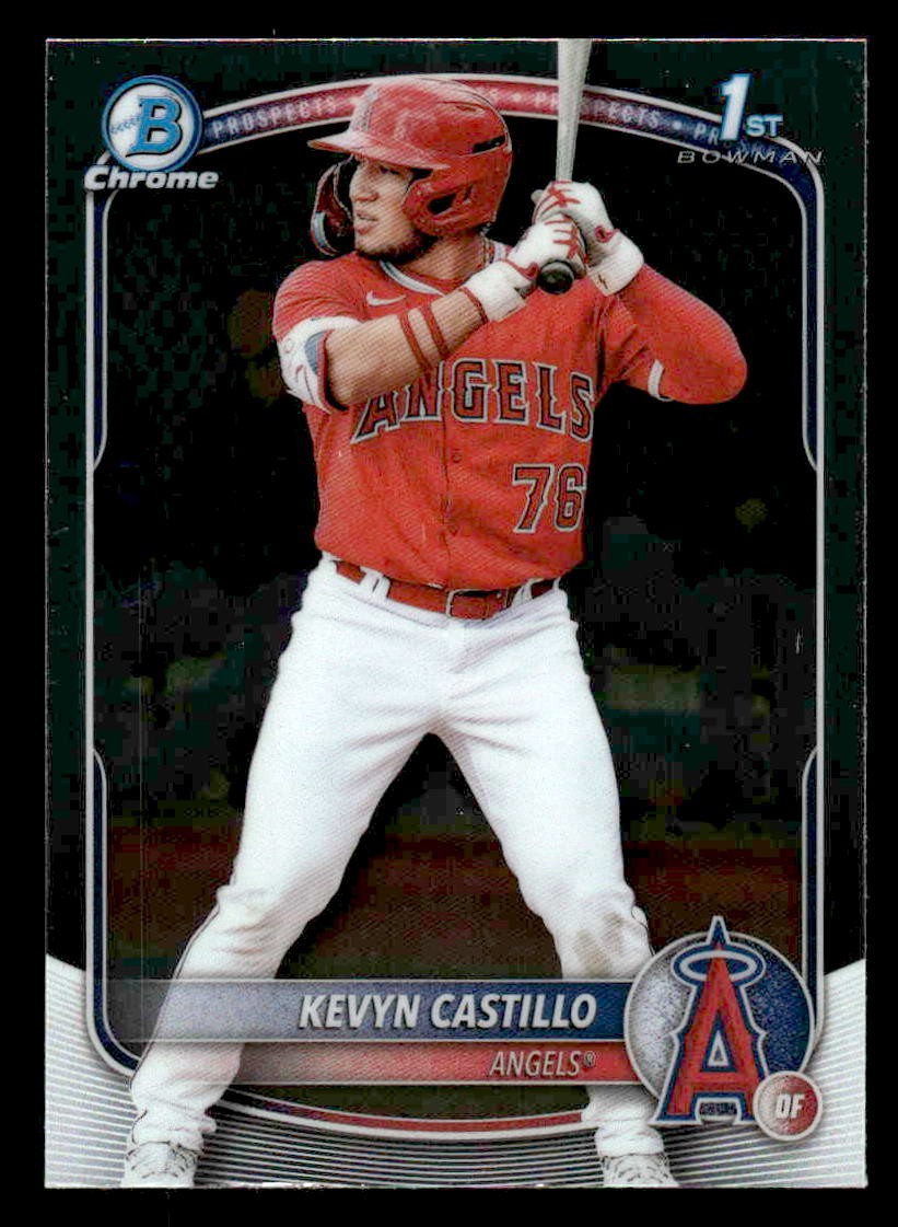 2025 Bowman #BCP-82 Kevyn Castillo Chrome Prospects