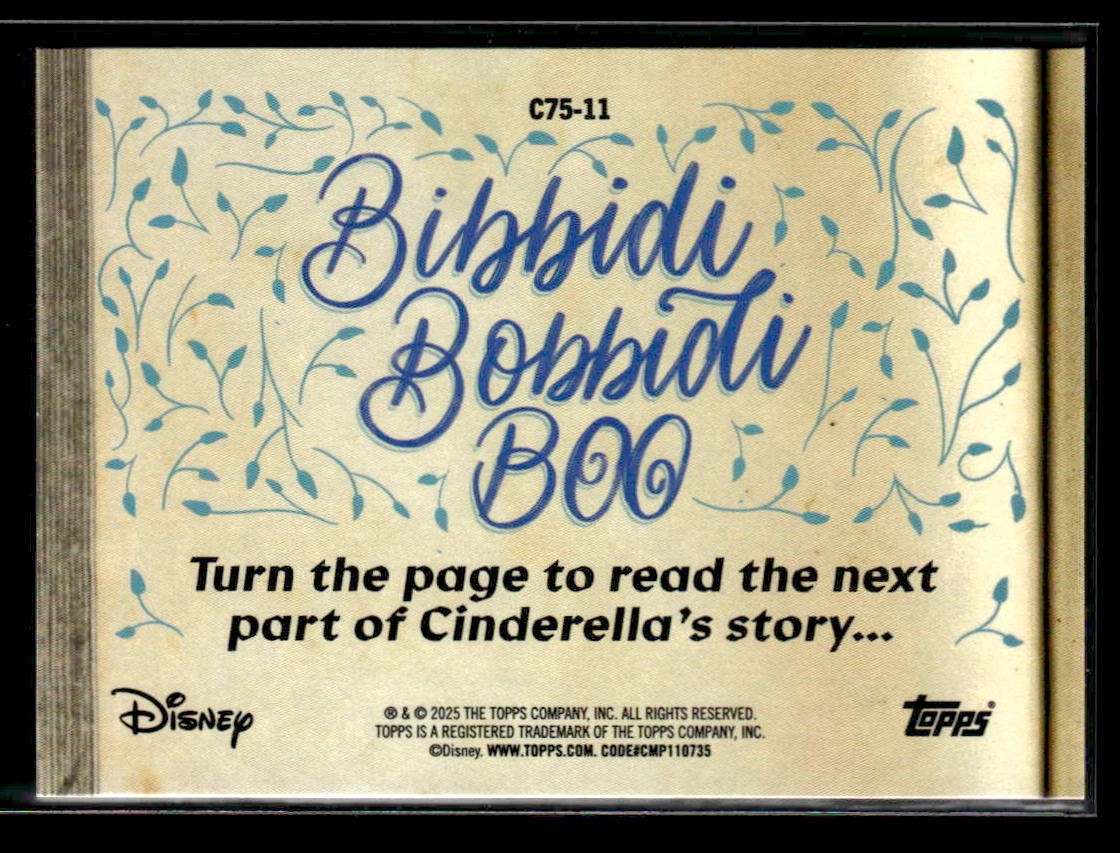 2025 Disney Wonder #C75-11 Stepsisters ruin dress Cinderella 75th Anniv