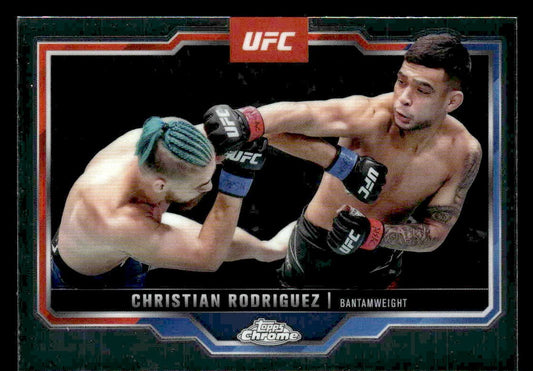 2025 Topps Chrome UFC #106 Christian Rodriguez