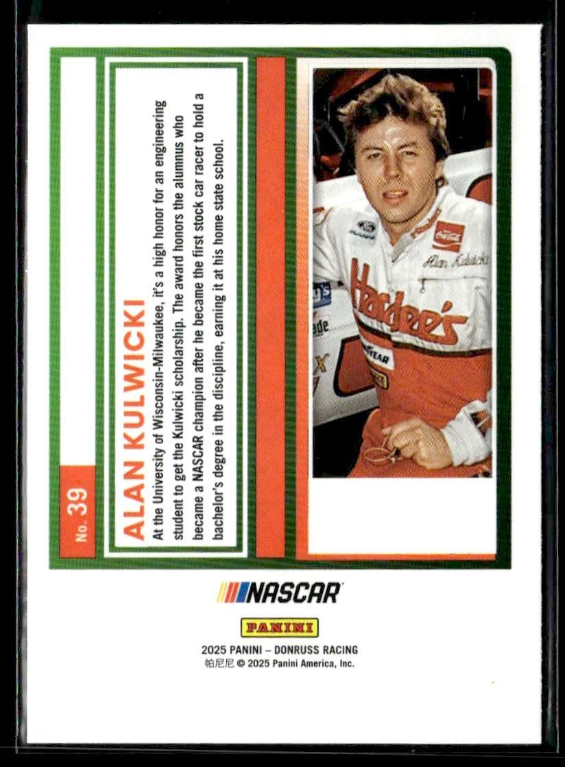 2025 Donruss #39 Alan Kulwicki