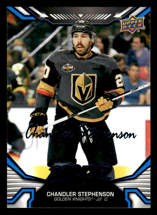 2022-23 Upper Deck MVP #173 Chandler Stephenson Blue Script