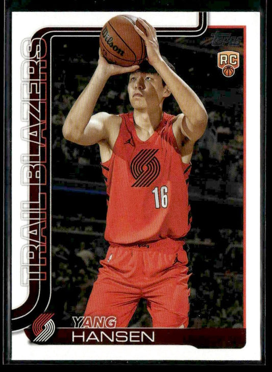 2025-26 Topps #216 Yang Hansen