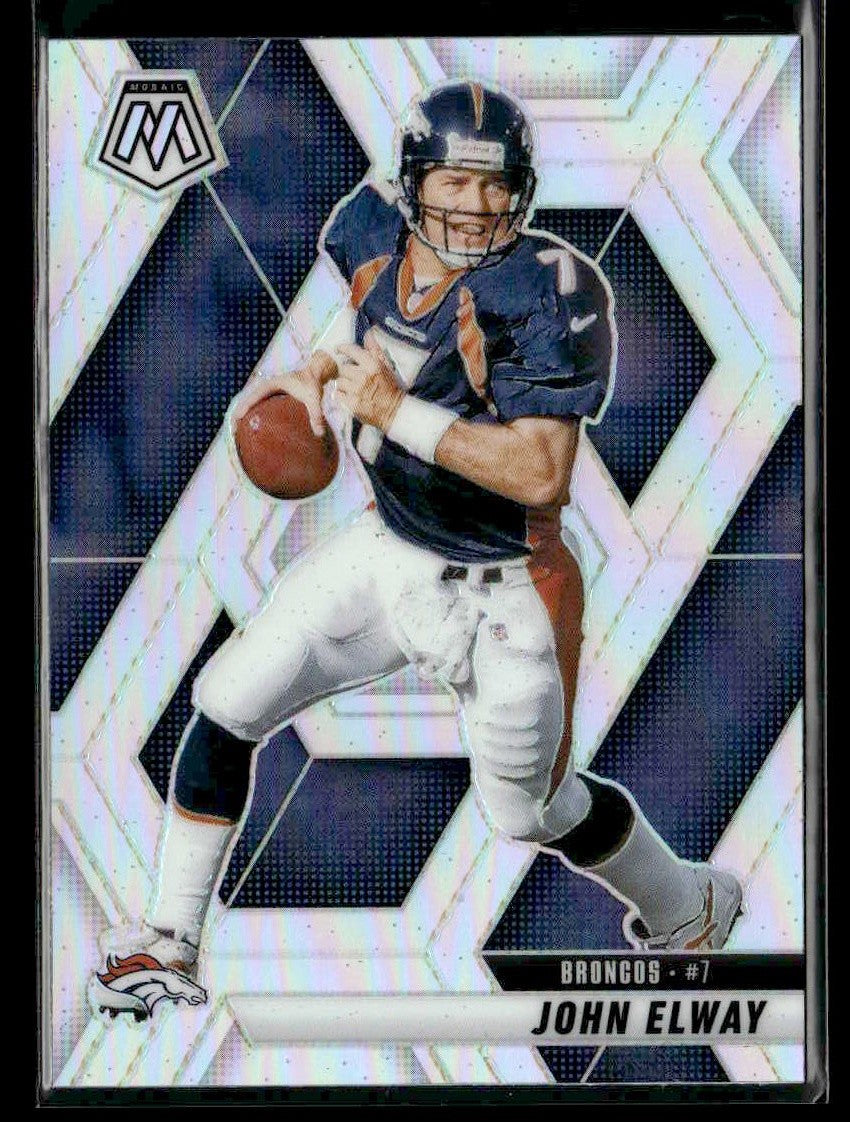 2025 Panini Mosaic #31 John Elway Silver
