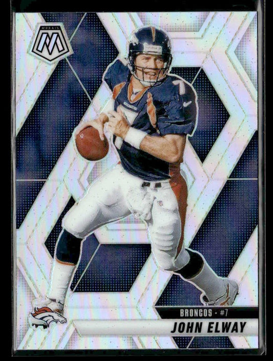 2025 Panini Mosaic #31 John Elway Silver