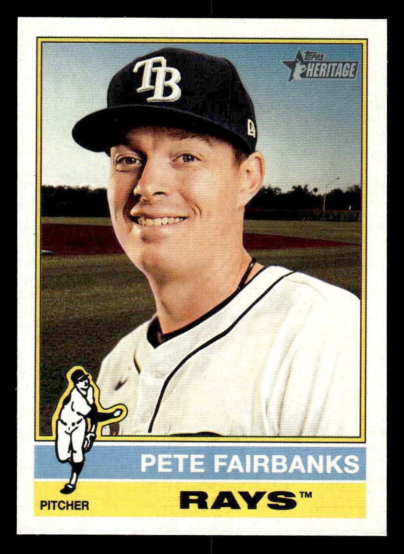 2025 Topps Heritage #361 Pete Fairbanks