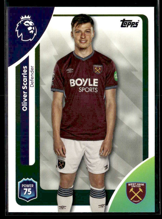 2025-26 Topps Premier League #277 Oliver Scarles