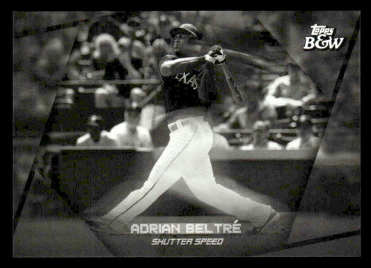 2024 Topps Black & White #SS9 Adrian Beltre Shutter Speed