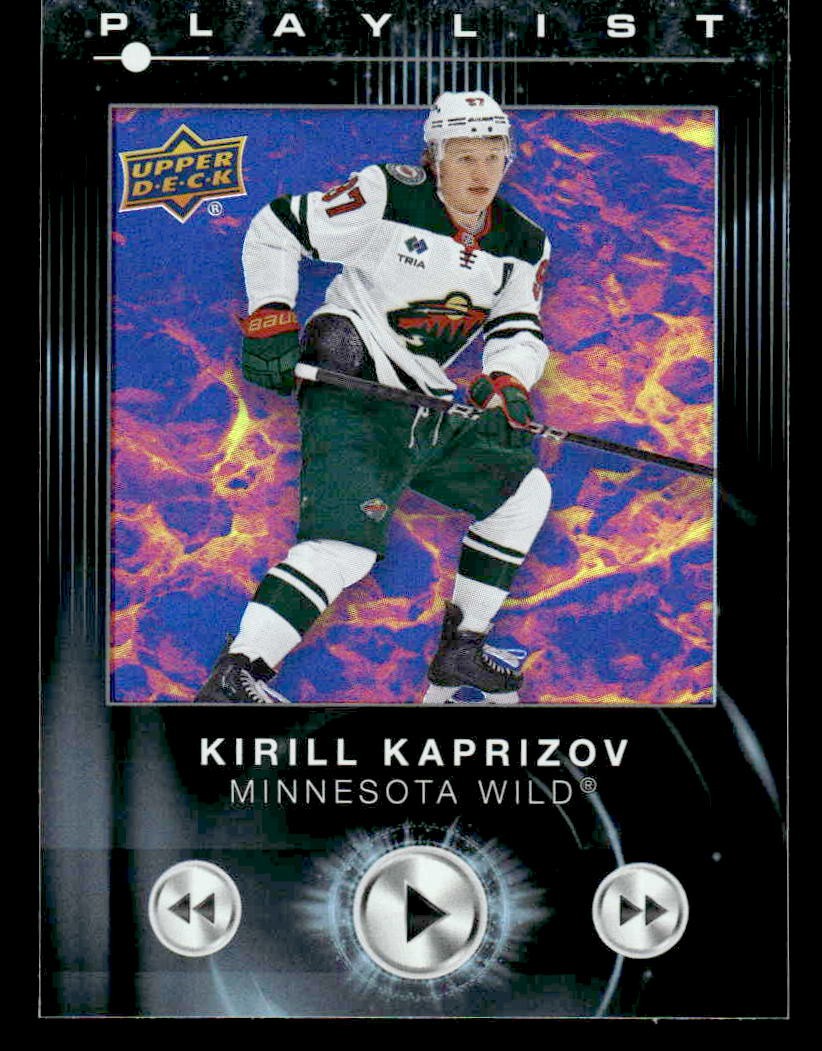 2024-25 Upper Deck #PL-4 Kirill Kaprizov Playlist