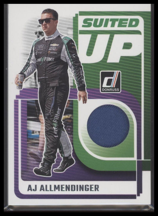 2025 Donruss #SU-AJA AJ Allmendinger Suited Up Swatches